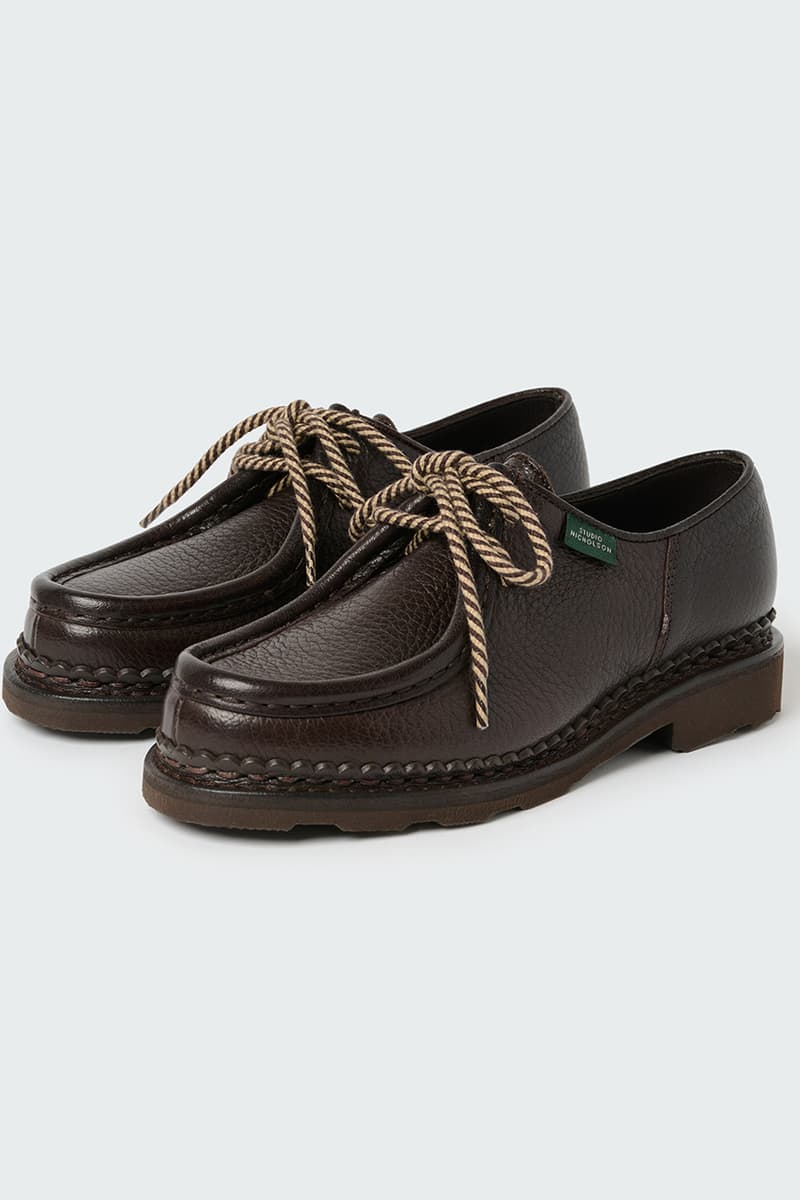 STUDIO NICHOLSON x Paraboot によるコラボレーションシューズ第2弾が発売 スタジオ ニコルソンxパラブーツ