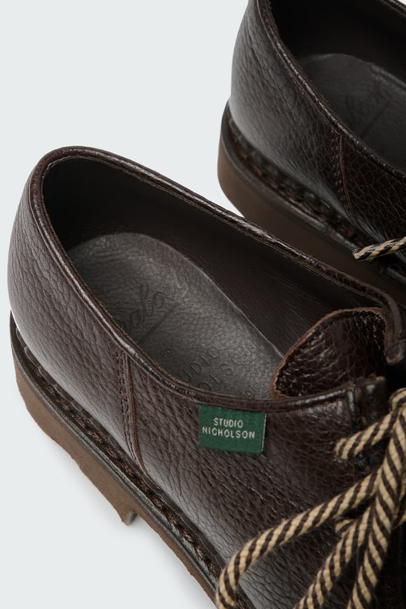 STUDIO NICHOLSON x Paraboot によるコラボレーションシューズ第2弾が発売 スタジオ ニコルソンxパラブーツ