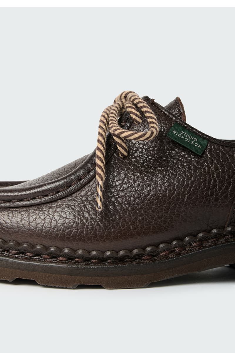 STUDIO NICHOLSON x Paraboot によるコラボレーションシューズ第2弾が発売 スタジオ ニコルソンxパラブーツ